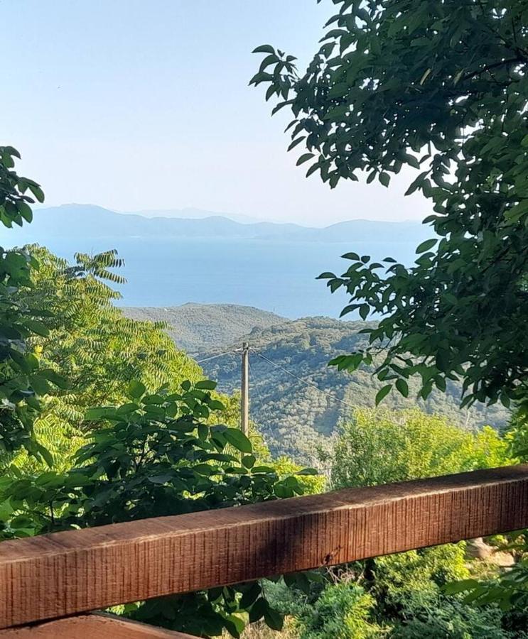 فيلا Mountain And Sea View Miléai المظهر الخارجي الصورة