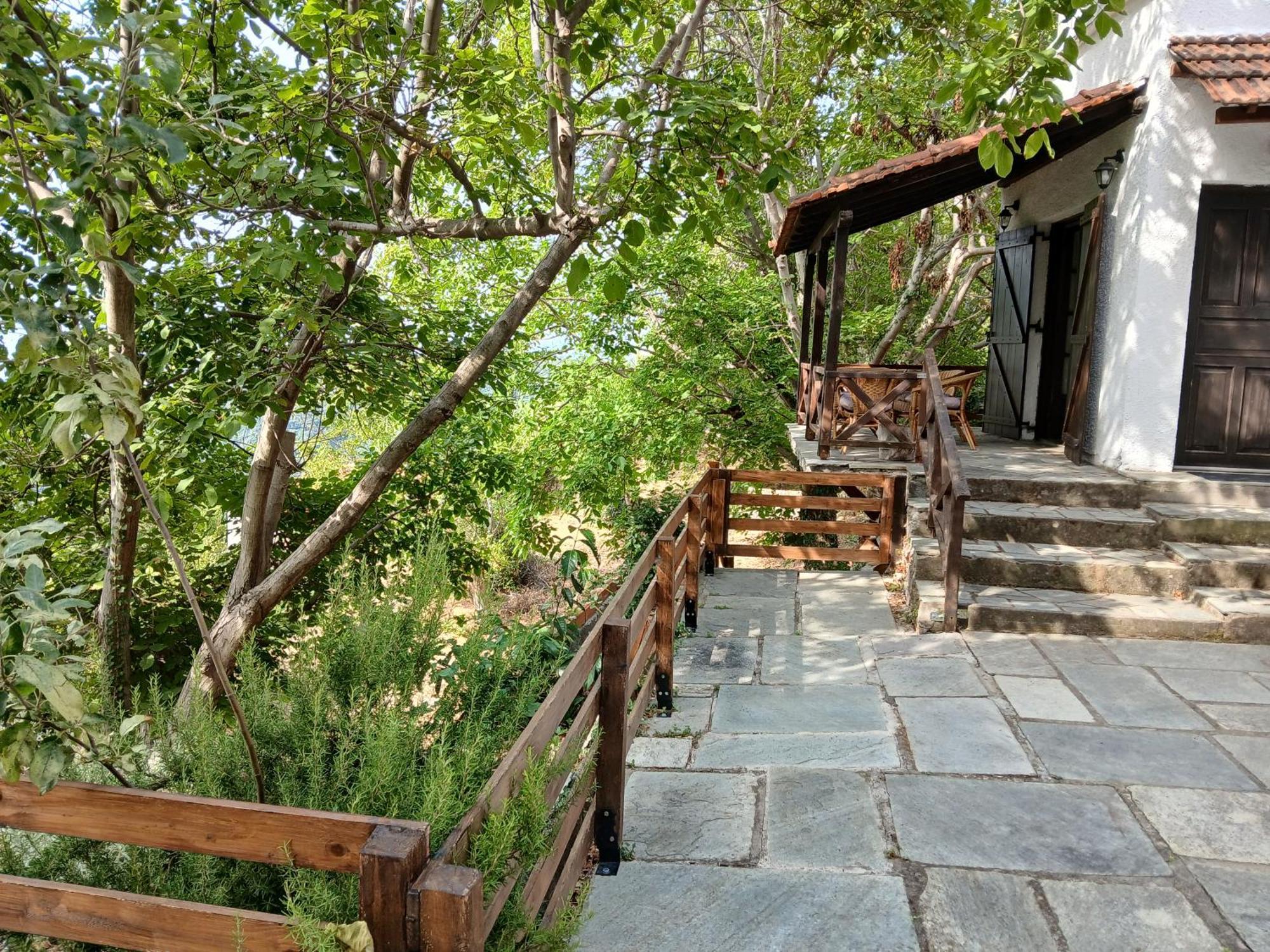 فيلا Mountain And Sea View Miléai المظهر الخارجي الصورة